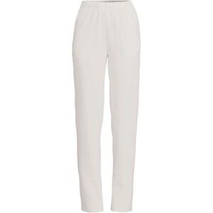 Lands End 3X Beige Ivory Elastic Waist Sport Knit High Rise Corduroy Pants